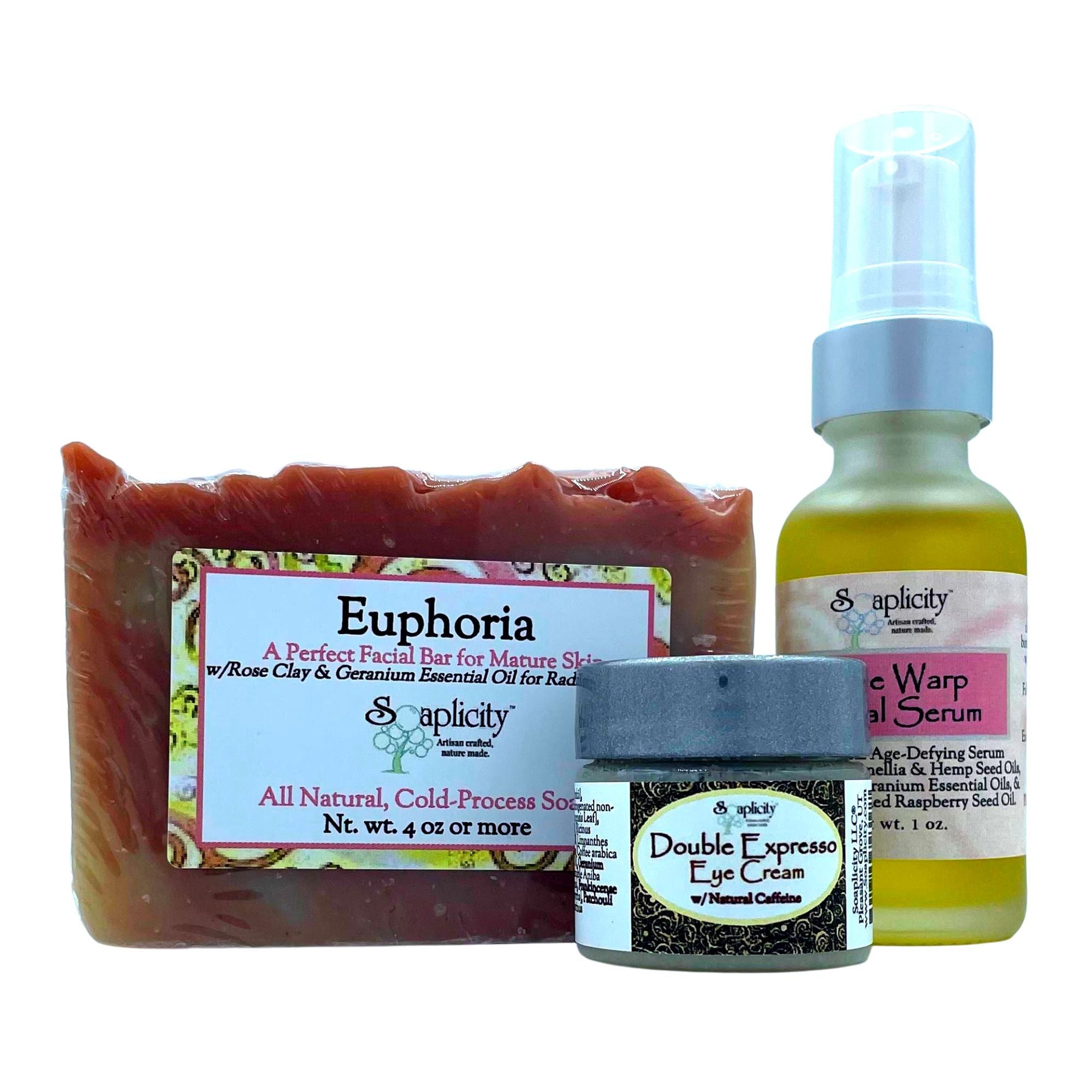 Time Warp Trio Skincare Set for Mature Skin - Customizable Bundle