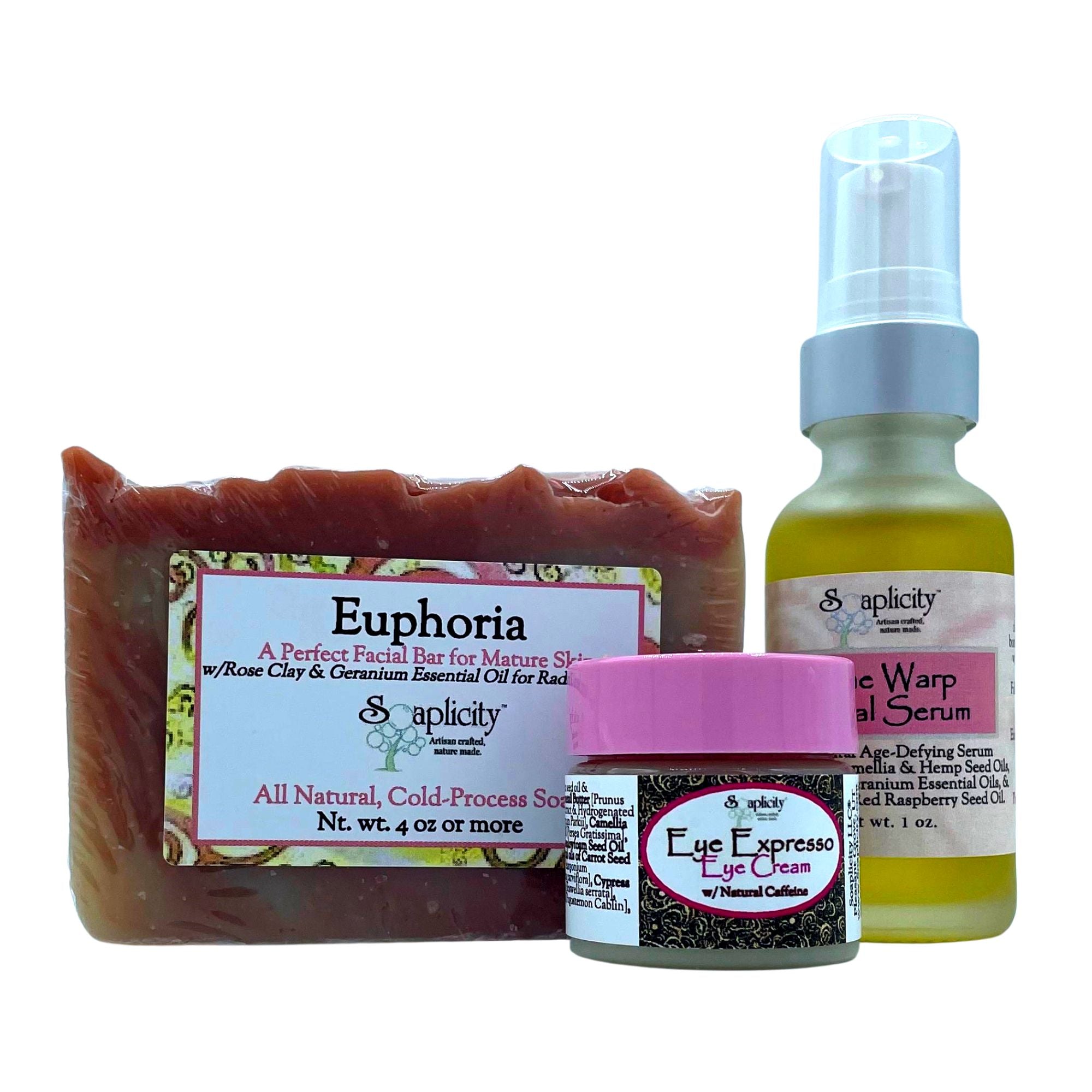 Time Warp Trio Skincare Set for Mature Skin - Customizable Bundle