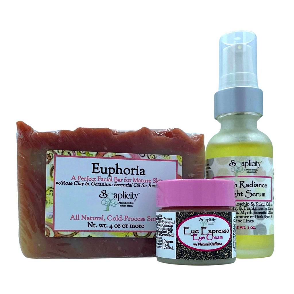 Time Warp Trio Skincare Set for Mature Skin - Customizable Bundle