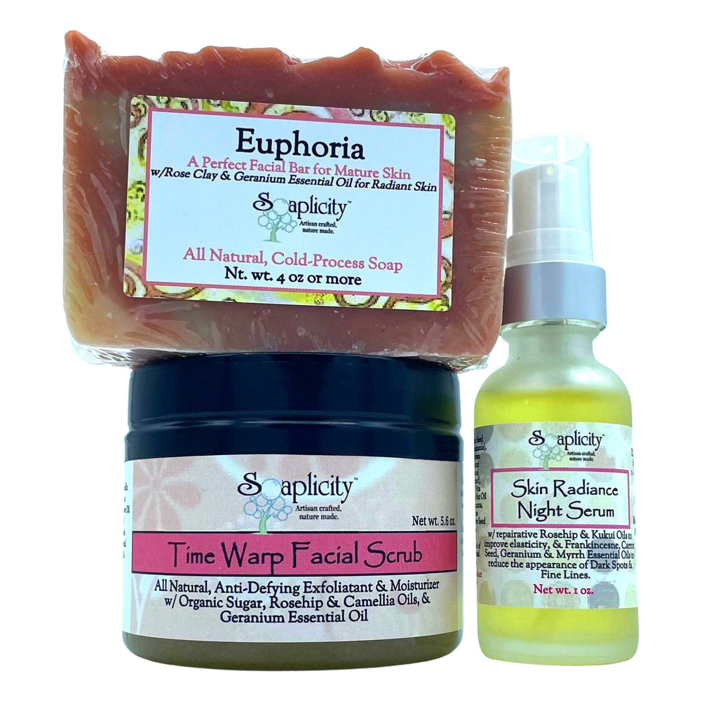 Time Warp Trio Skincare Set for Mature Skin - Customizable Bundle
