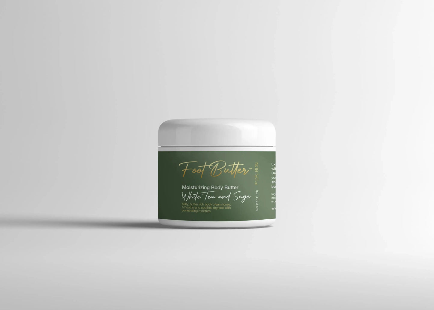 White Tea and Sage Moisturizing Body Butter 6oz