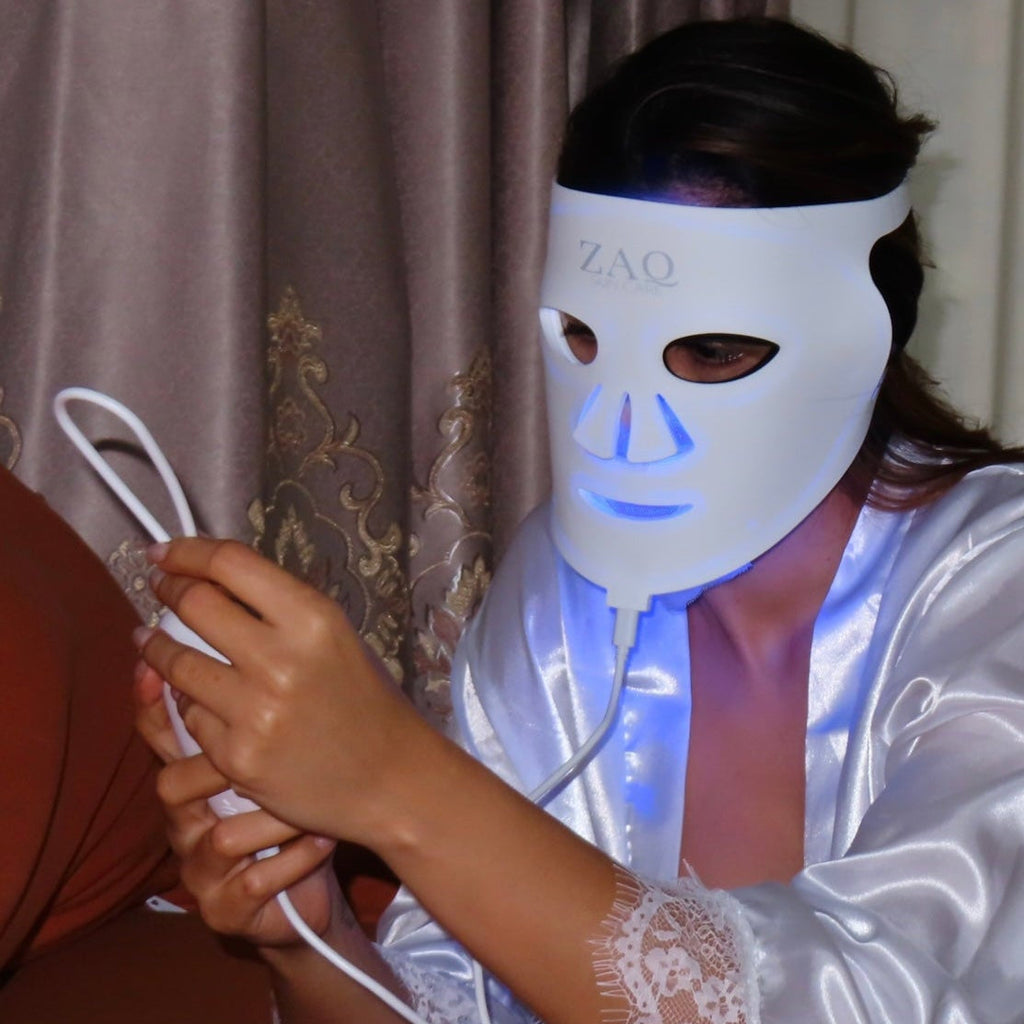 LED Face Mask | Red & Blue Light Skin Care Device
