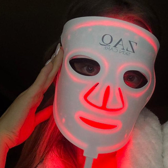 LED Face Mask | Red & Blue Light Skin Care Device
