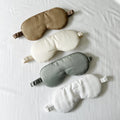 Cooling Bamboo Sleep Mask - Soft Light-Blocking Eye Mask for Sleep and Travel