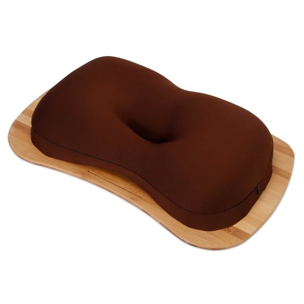 Bamboo Laptop Lap Desk with Pillow Cushion