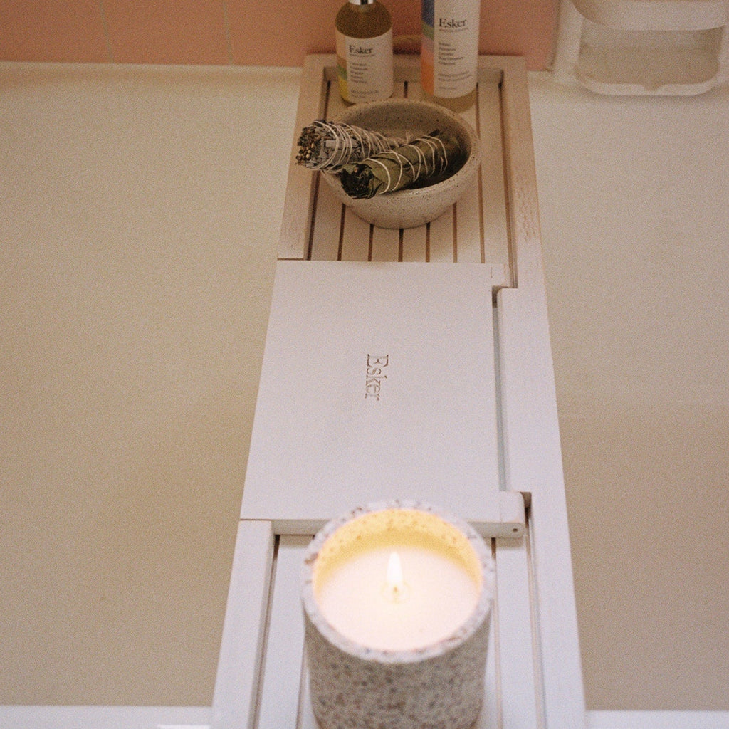 Bath Board - FSC Certified Pine Wood Bath Caddy