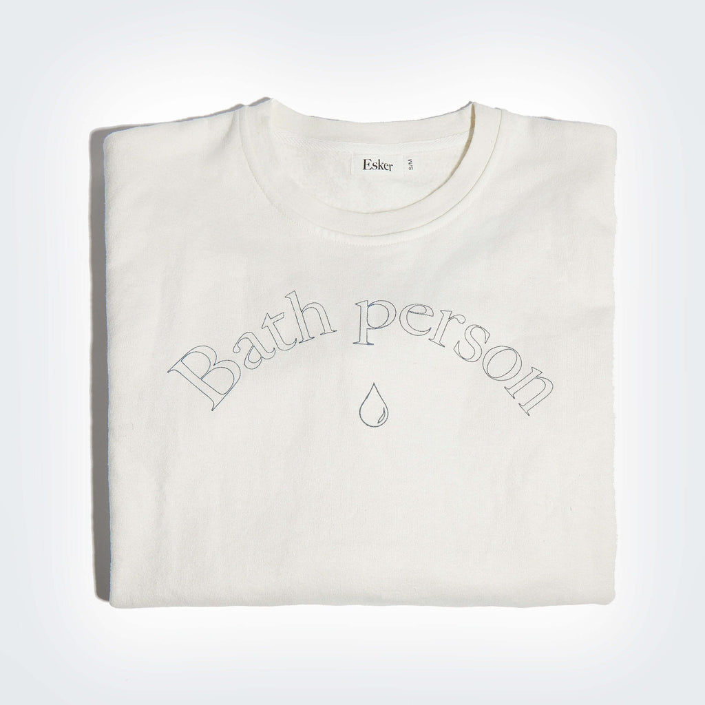Bath Person Sweatshirt - Hemp & Organic Cotton