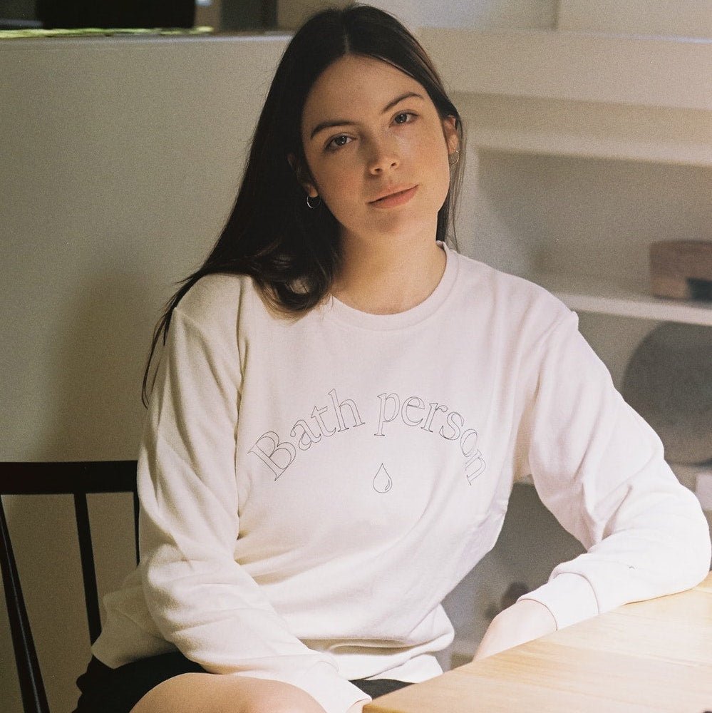 Bath Person Sweatshirt - Hemp & Organic Cotton