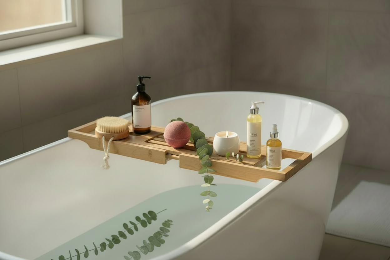 Bath Setup Small Eucalyptus on Board