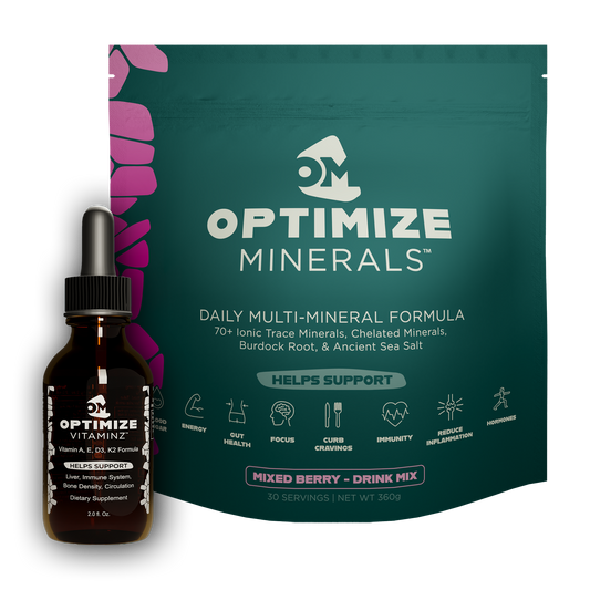 Optimize Minerals & Vitaminz Bundle - Complete Daily Nutrition System (30 Day Supply)