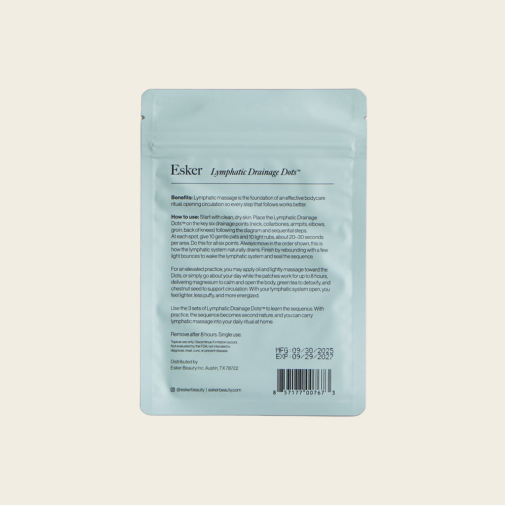 Lymphatic Drainage Dots - Wearable Body Care Patches