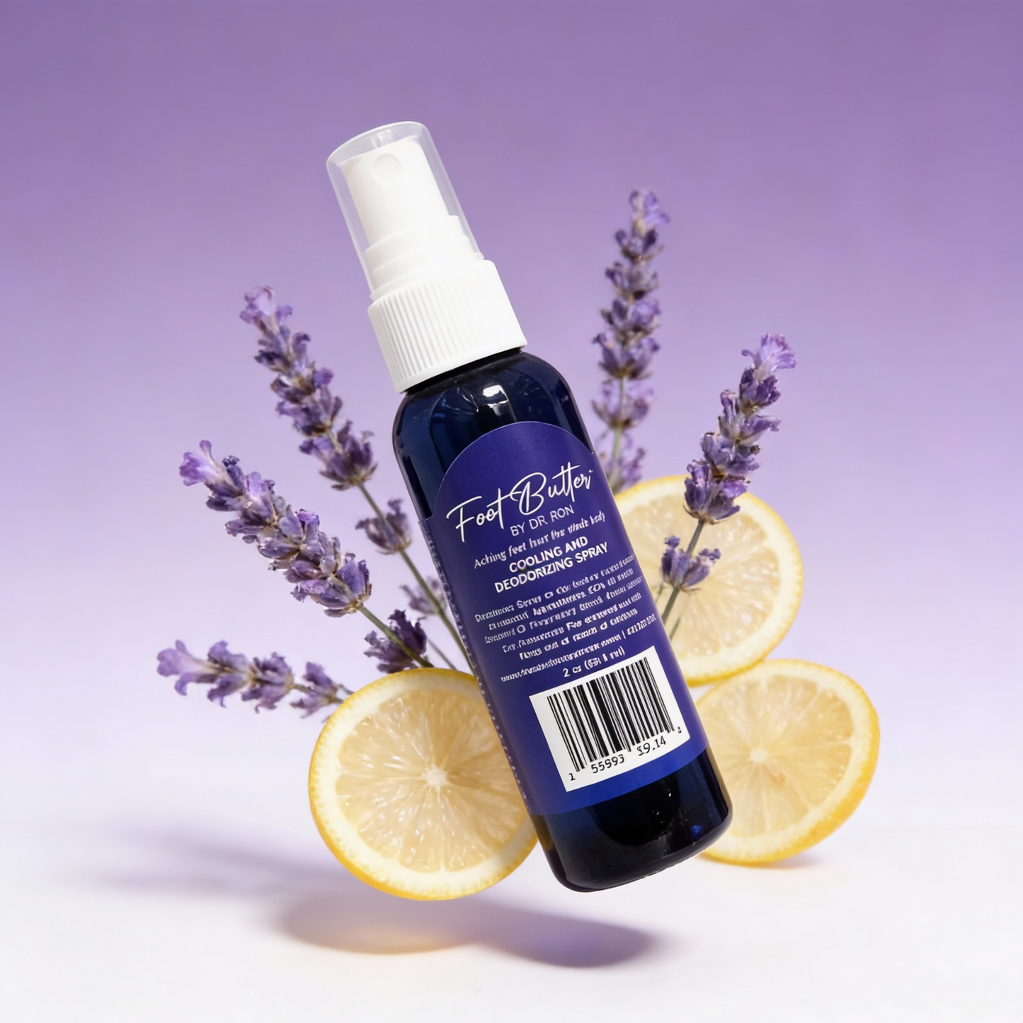 Lavender Cooling and Deodorizing Foot Spray 2oz