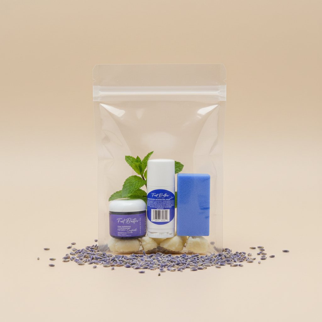 Foot Butter Travel Set - 3-Piece Kit