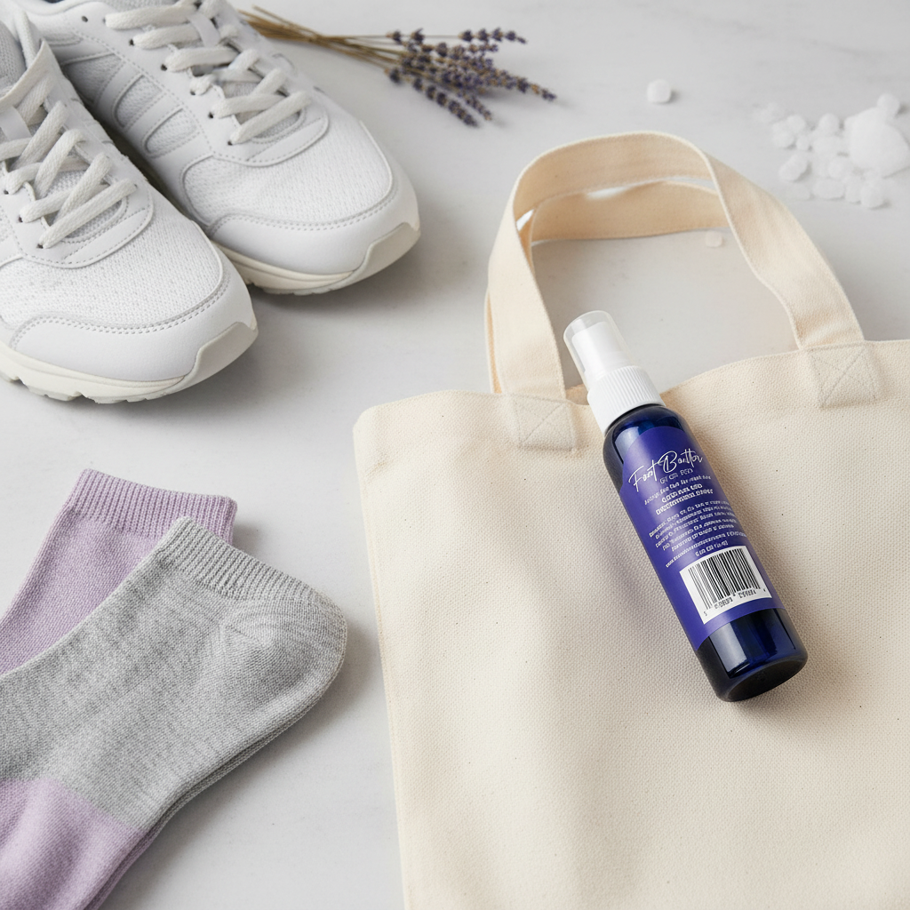 Lavender Cooling and Deodorizing Foot Spray 2oz