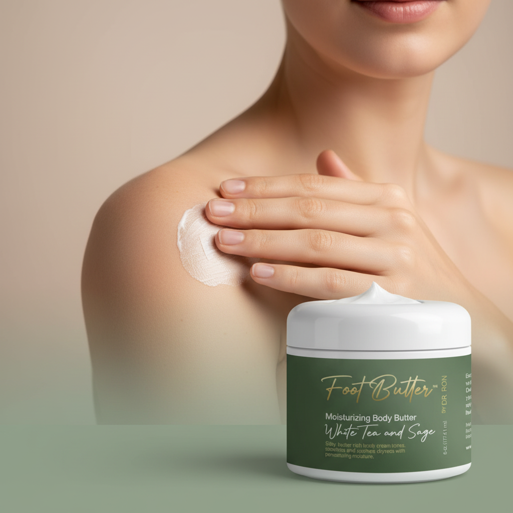 White Tea and Sage Moisturizing Body Butter 6oz