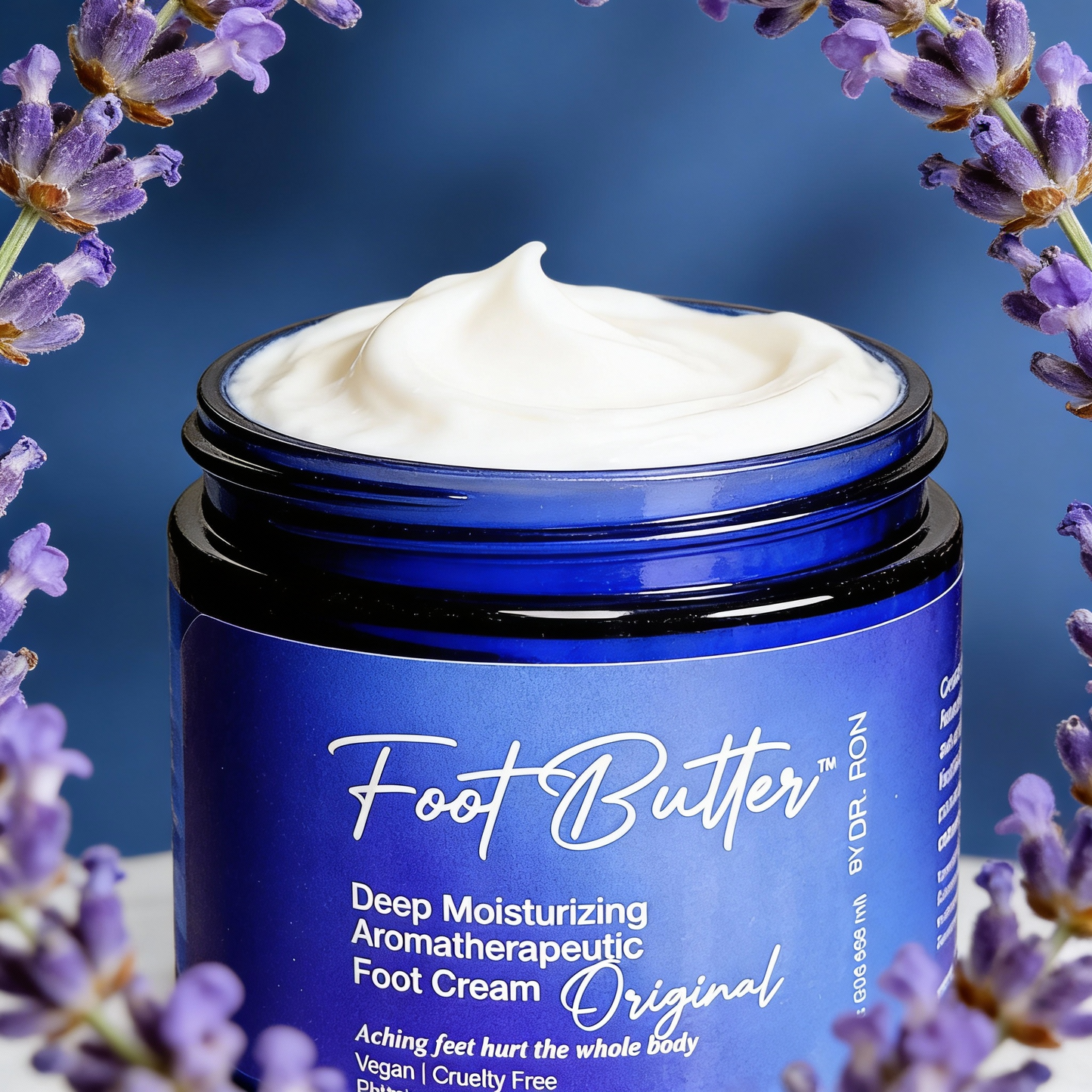 Lavender and Jasmine Foot Butter Massage Cream 6oz