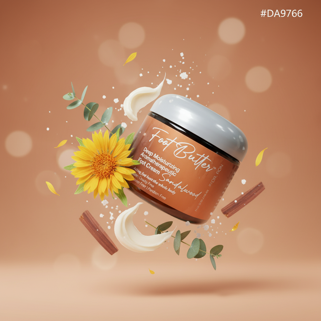 Sandalwood Foot Butter Massage Cream 6oz