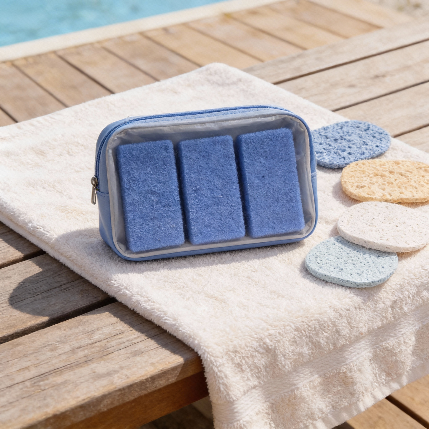 Pumice Foot Scrubber Pads - 3 Pack