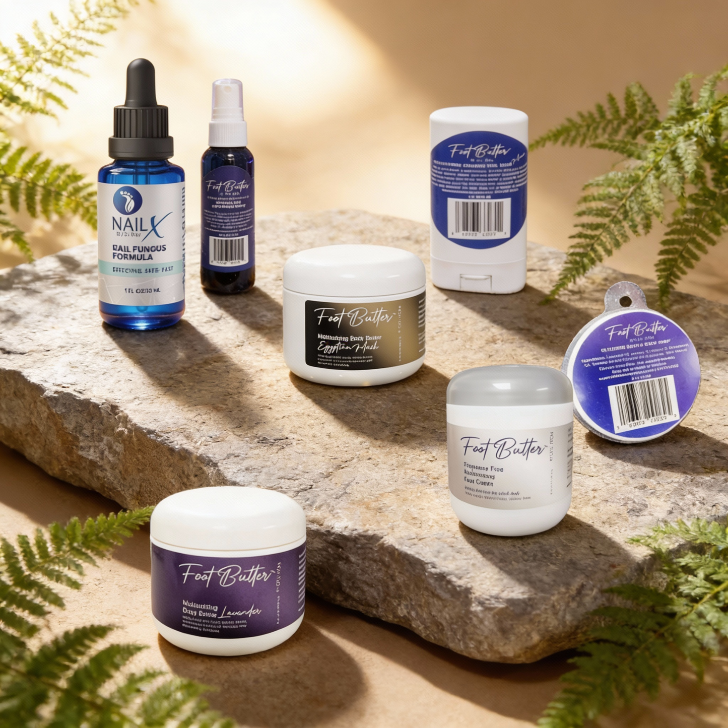 Ultimate Foot and Body Care Bundle - 8-Piece Set