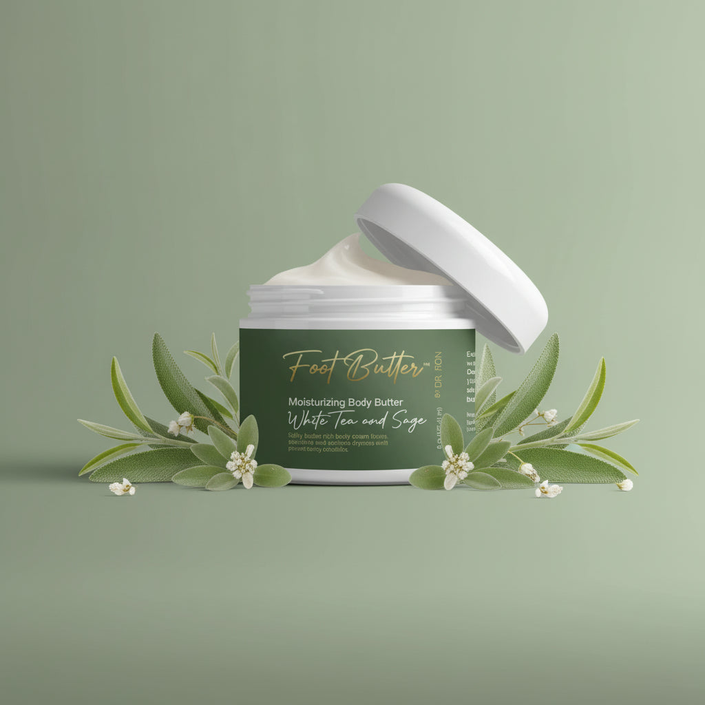 White Tea and Sage Moisturizing Body Butter 6oz