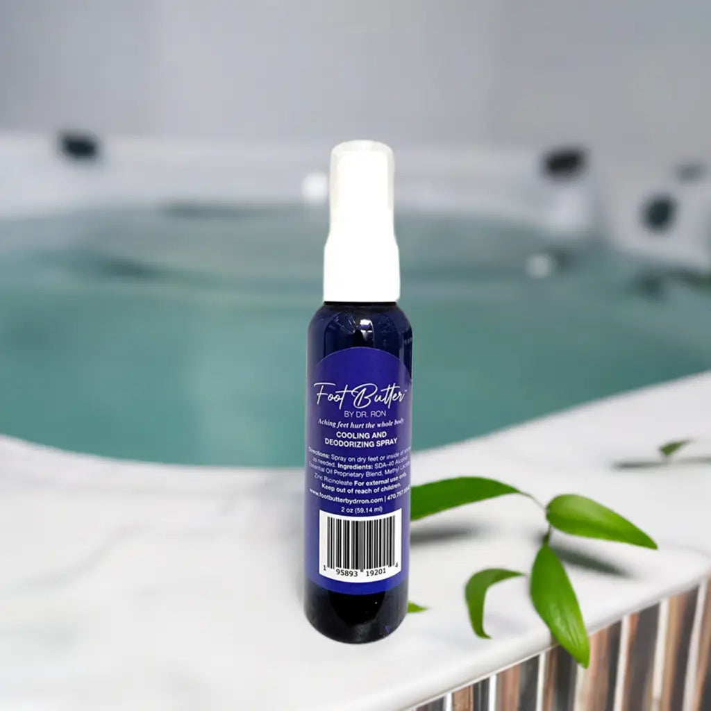 Lavender Cooling and Deodorizing Foot Spray 2oz