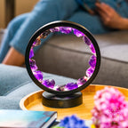 I Am At Peace - Amethyst Lamp