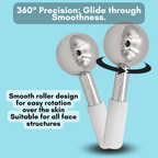 Stainless Steel Ice Globes for Face Massage & Skin Cooling