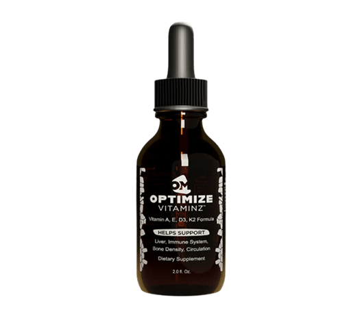 Optimize Vitaminz - Whole Food Fat-Soluble Vitamins A, D3, E, K2 (30 Day Supply)