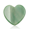Jade Heart Facial Gua Sha - Natural Stone Massage Tool
