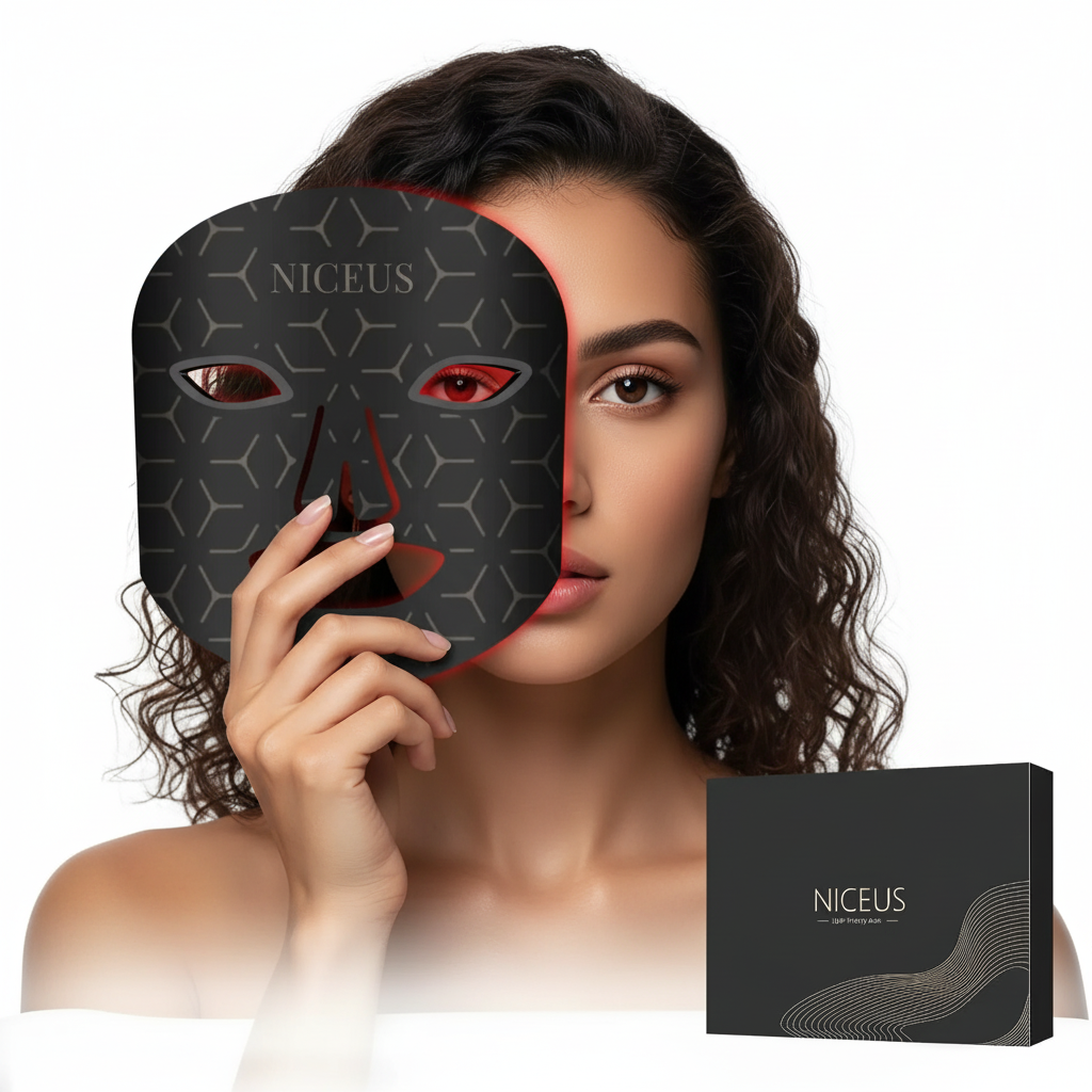 LED light therapy face mask