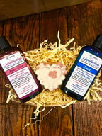 Romantic Couples Spa Gift Set | Massage Oils & Bath Bomb