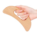 Wooden Gua Sha Massage Tool - Natural Wood Scraping Board