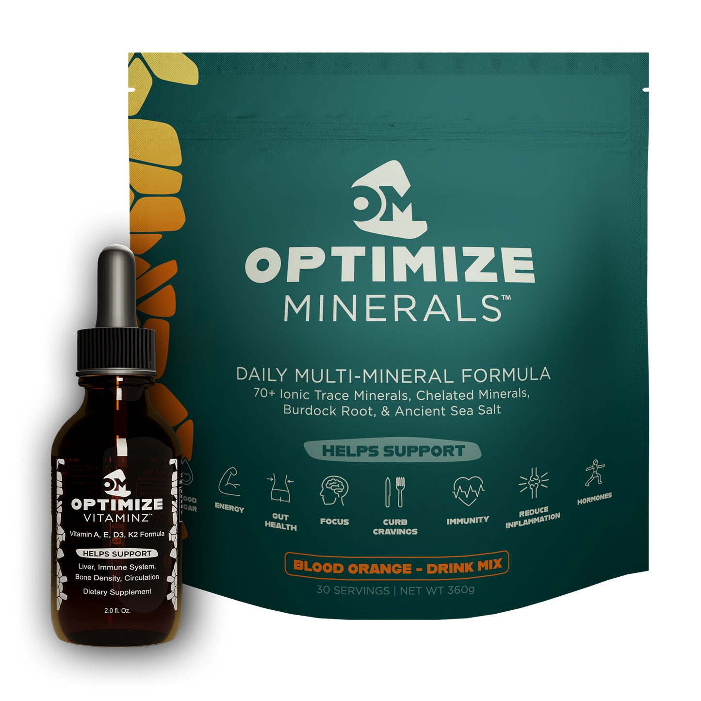 Optimize Minerals & Vitaminz Bundle - Complete Daily Nutrition System (30 Day Supply)