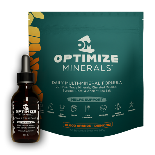 Optimize Minerals & Vitaminz Bundle - Complete Daily Nutrition System (30 Day Supply)