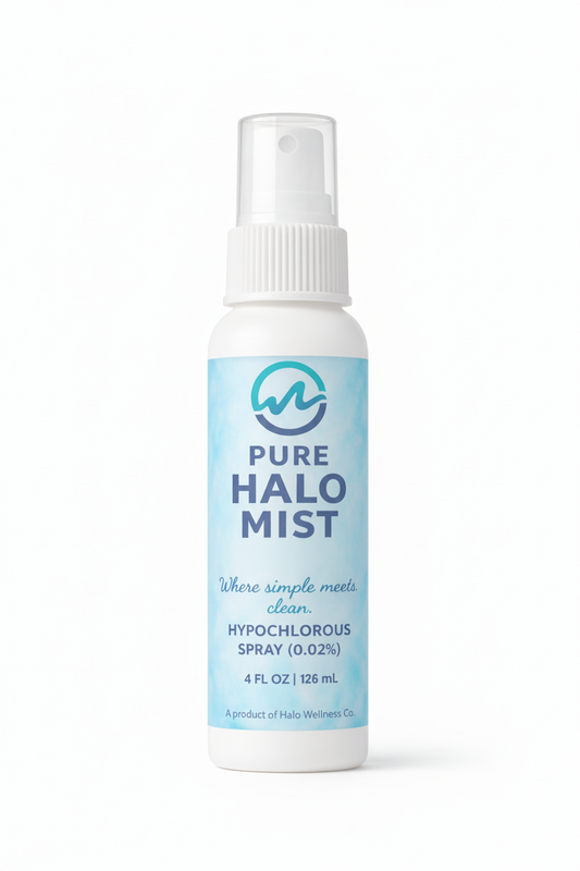 Pure Halo Mist taller bottle