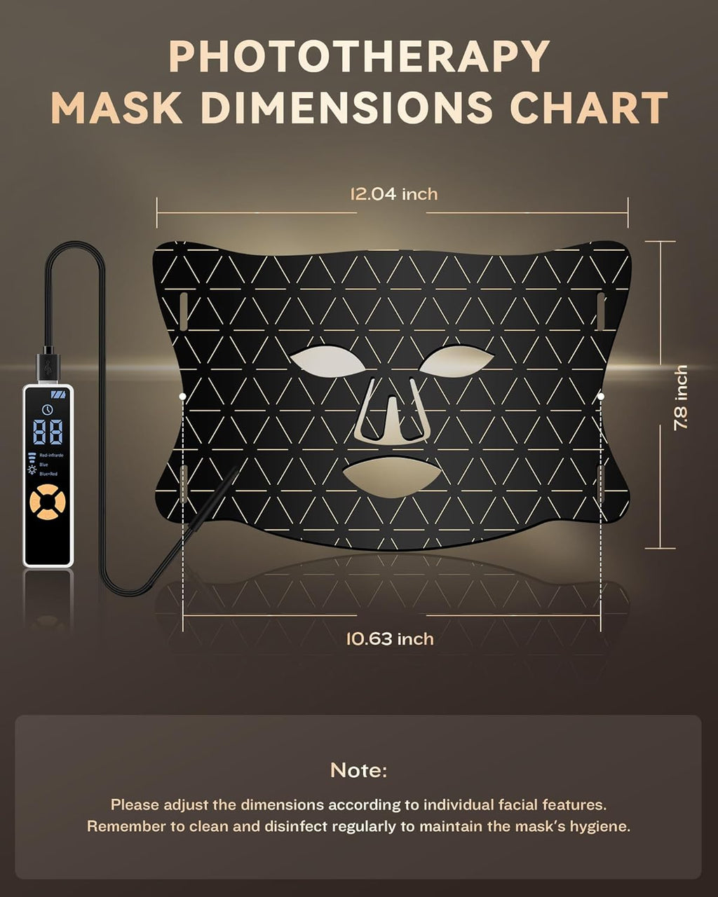 PurRed™ Red Light Face Mask