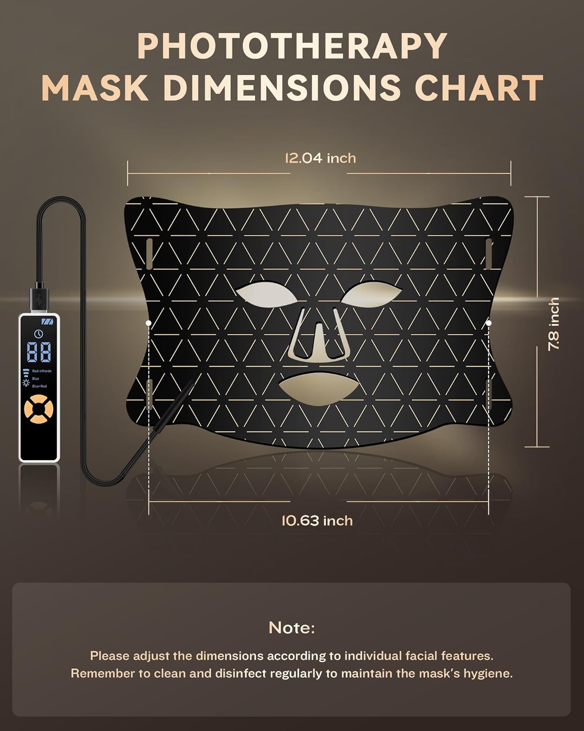 PurRed™ Red Light Face Mask