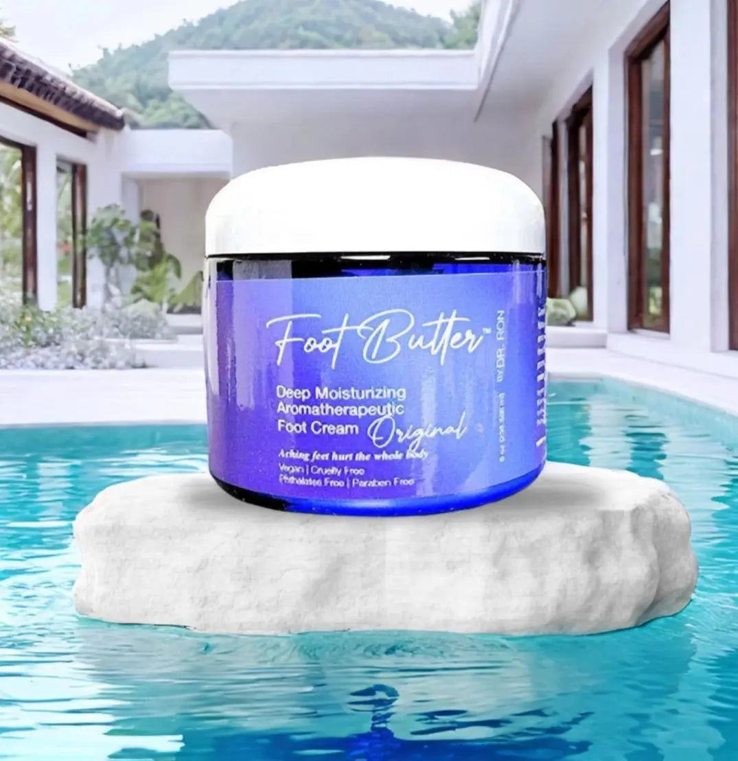 Lavender and Jasmine Foot Butter Massage Cream 6oz