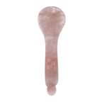 Rose Quartz Gua Sha Spoon - Precision Facial Massage Tool