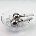 Stainless Steel Ice Globes for Face Massage & Skin Cooling