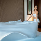 Eucalyptus Silk Sheet Set - Cooling Breathable Bedding