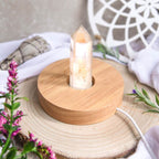 Clear Quartz Crystal Lamp - Natural Stone Night Light