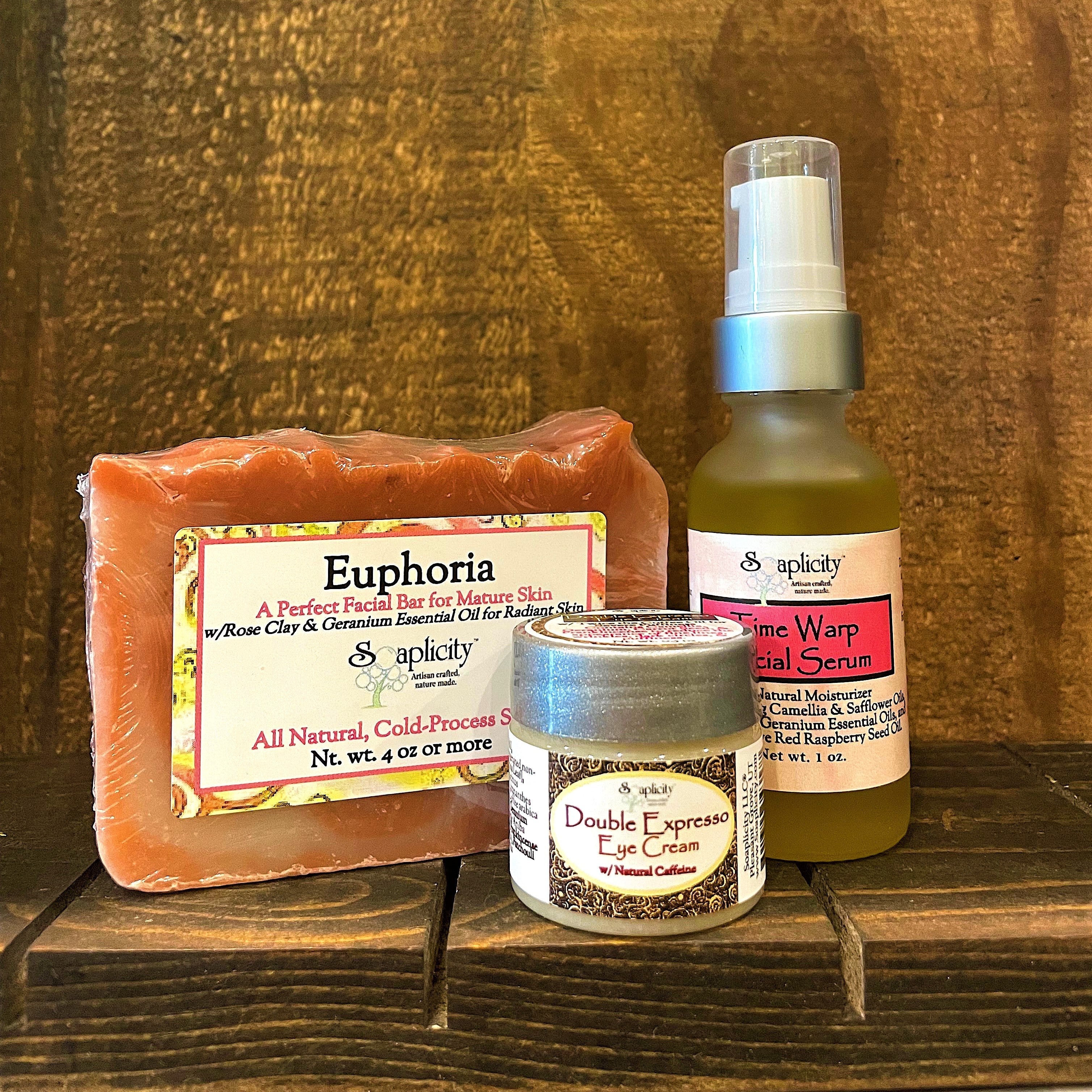 Time Warp Trio Skincare Set for Mature Skin - Customizable Bundle