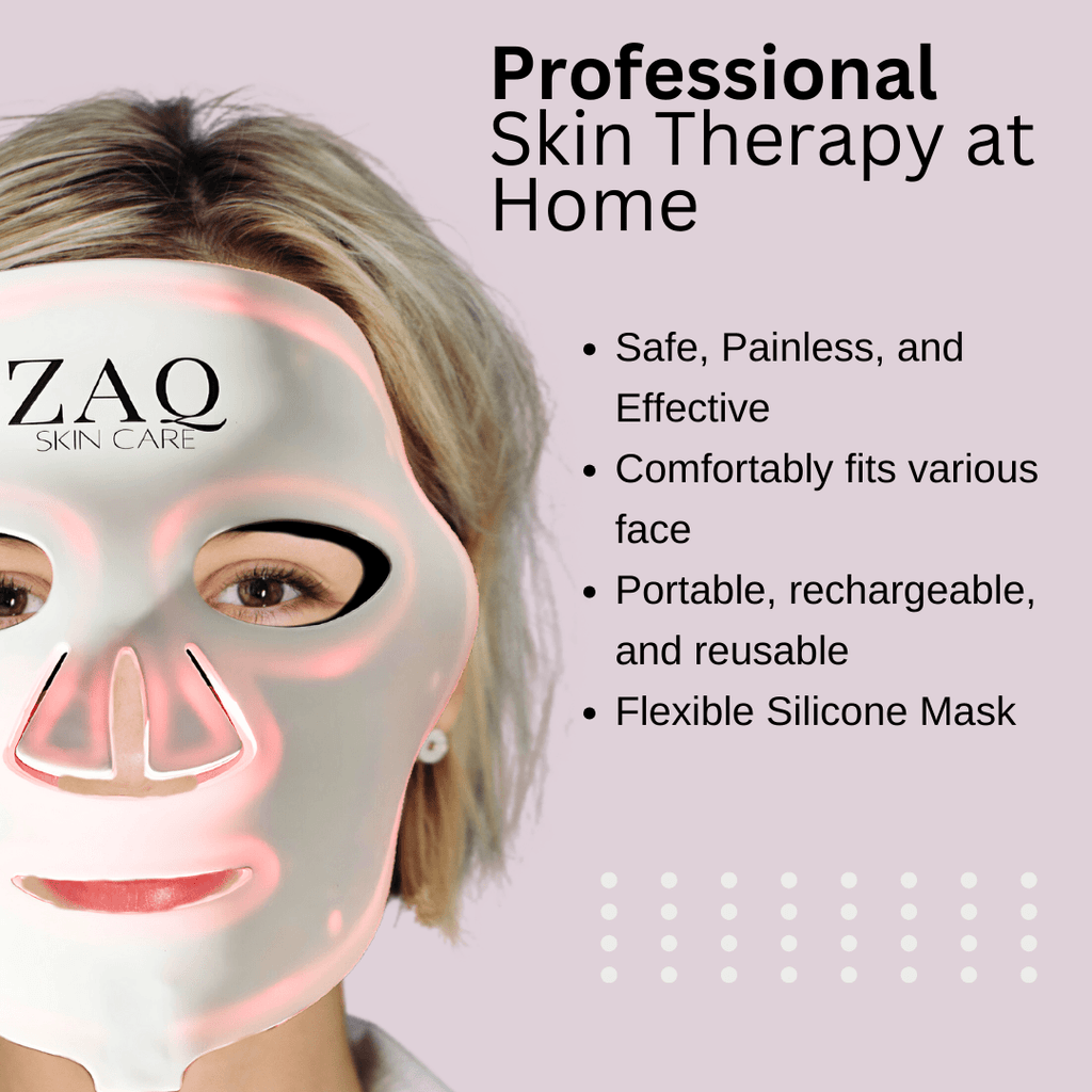 LED Face Mask | Red & Blue Light Skin Care Device