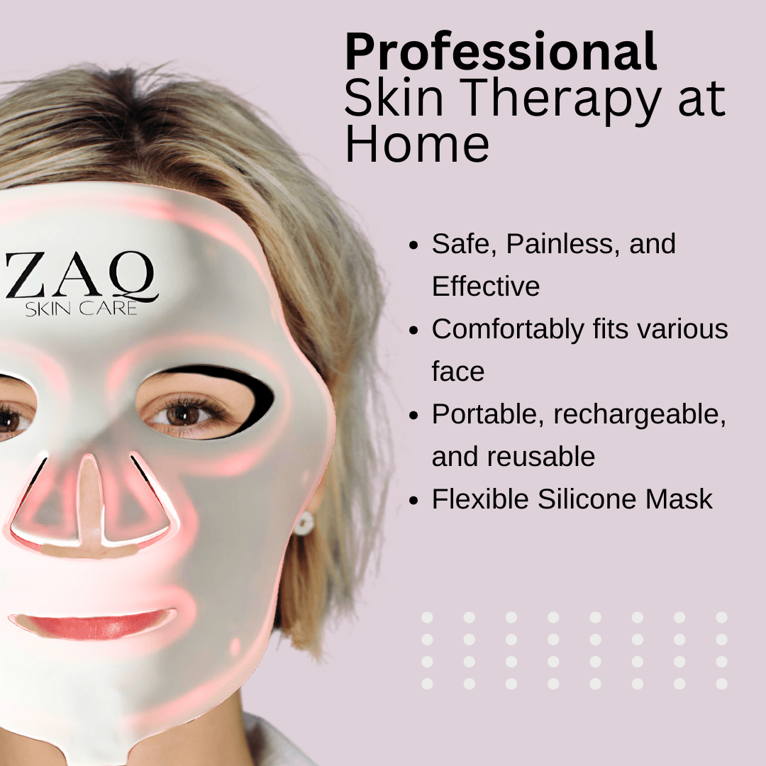 LED Face Mask | Red & Blue Light Skin Care Device